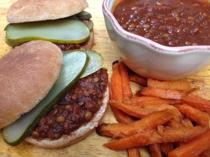 Lentil Sloppy Joes